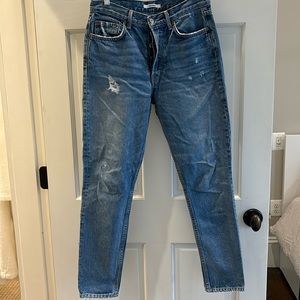 GRLFRND Straight Leg Jeans Size 28